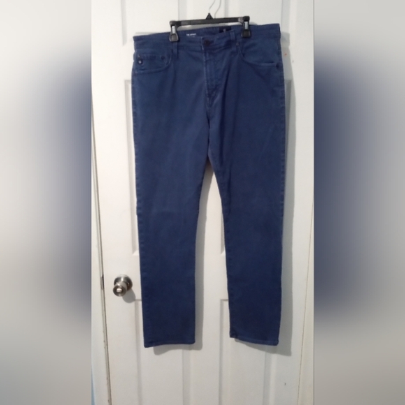 AG Adriano Goldschmied The Everett Slim Straight Indigo Denim - Picture 1 of 6